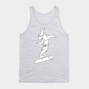 Surfer Shark Tank Top